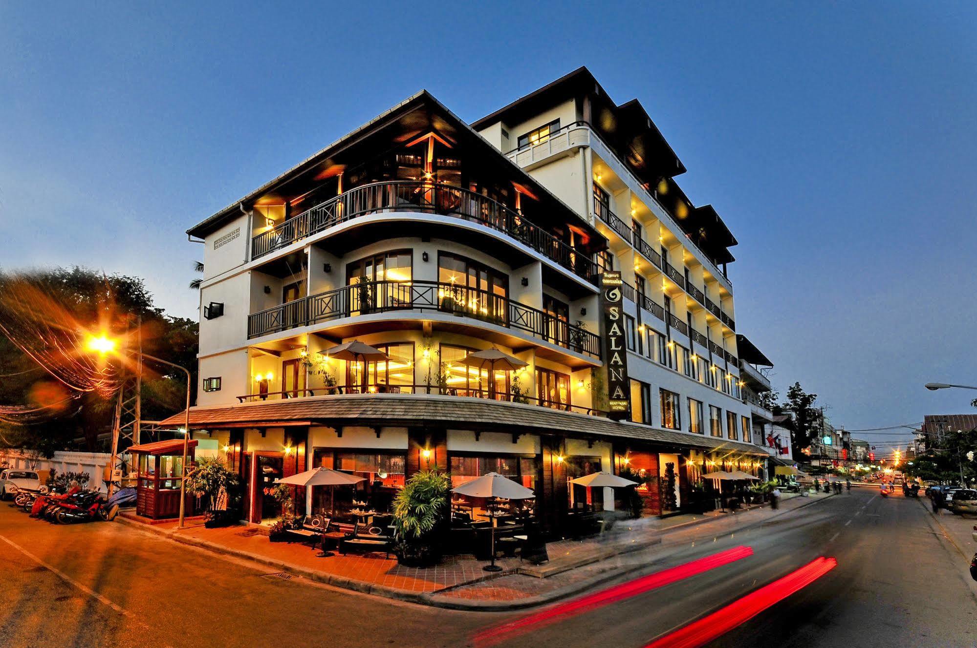Salana Boutique Hotel Vientiane Eksteriør bilde